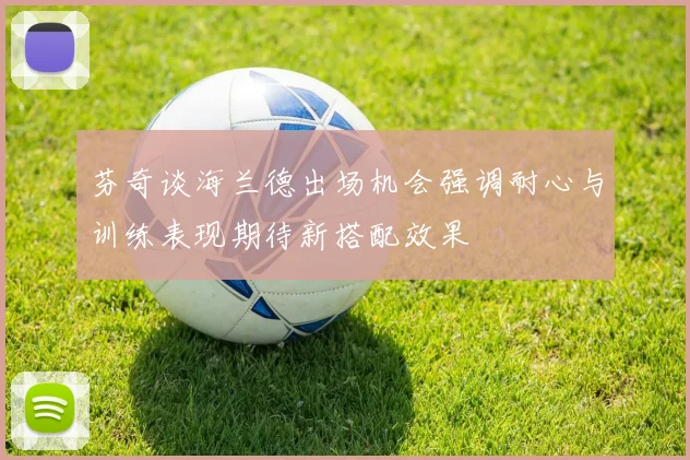 芬奇谈海兰德出场机会强调耐心与训练表现期待新搭配效果